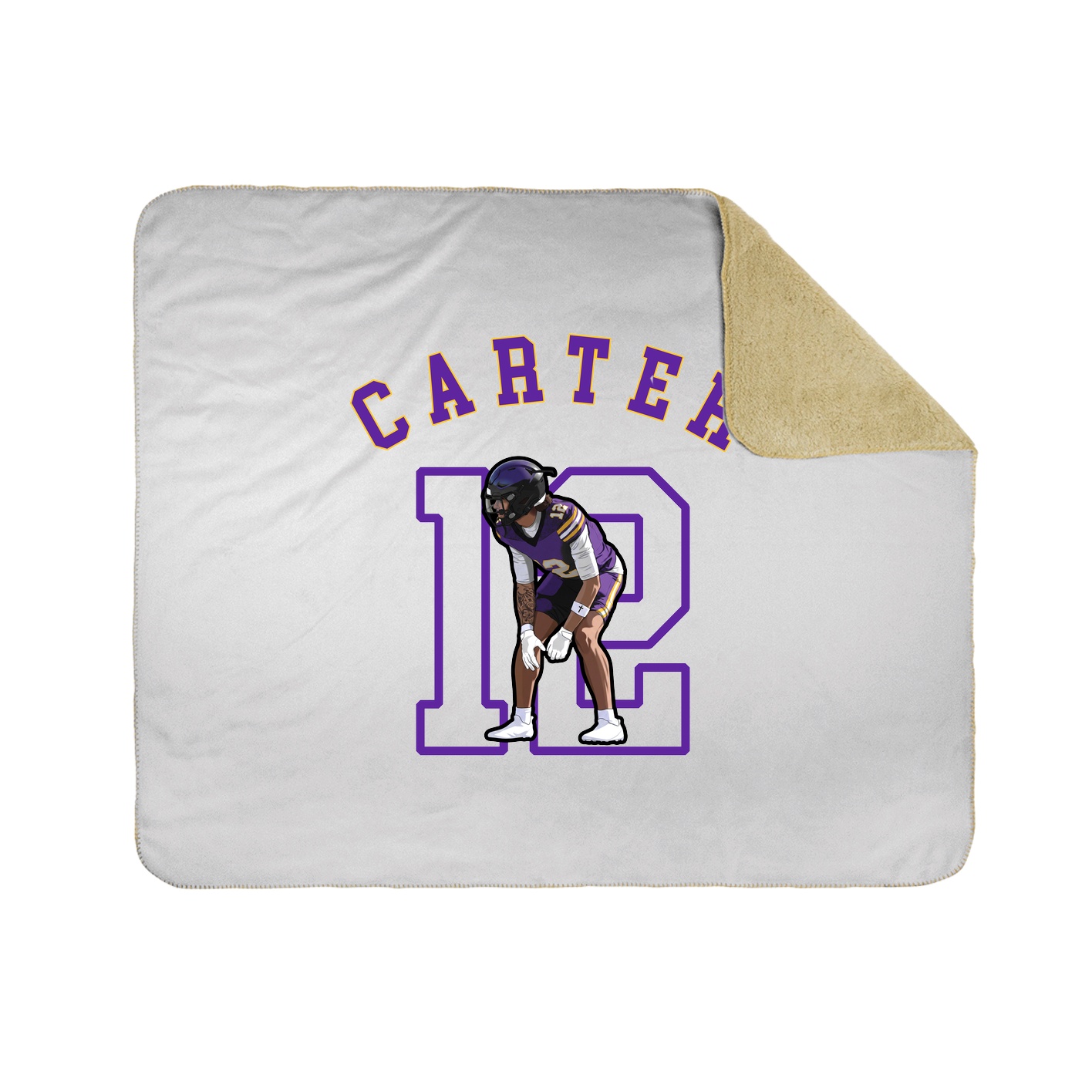 Throw Blanket — Shirsey Arch in White