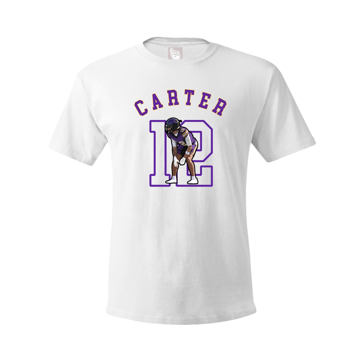 Youth Tee — Shirsey Arch in White
