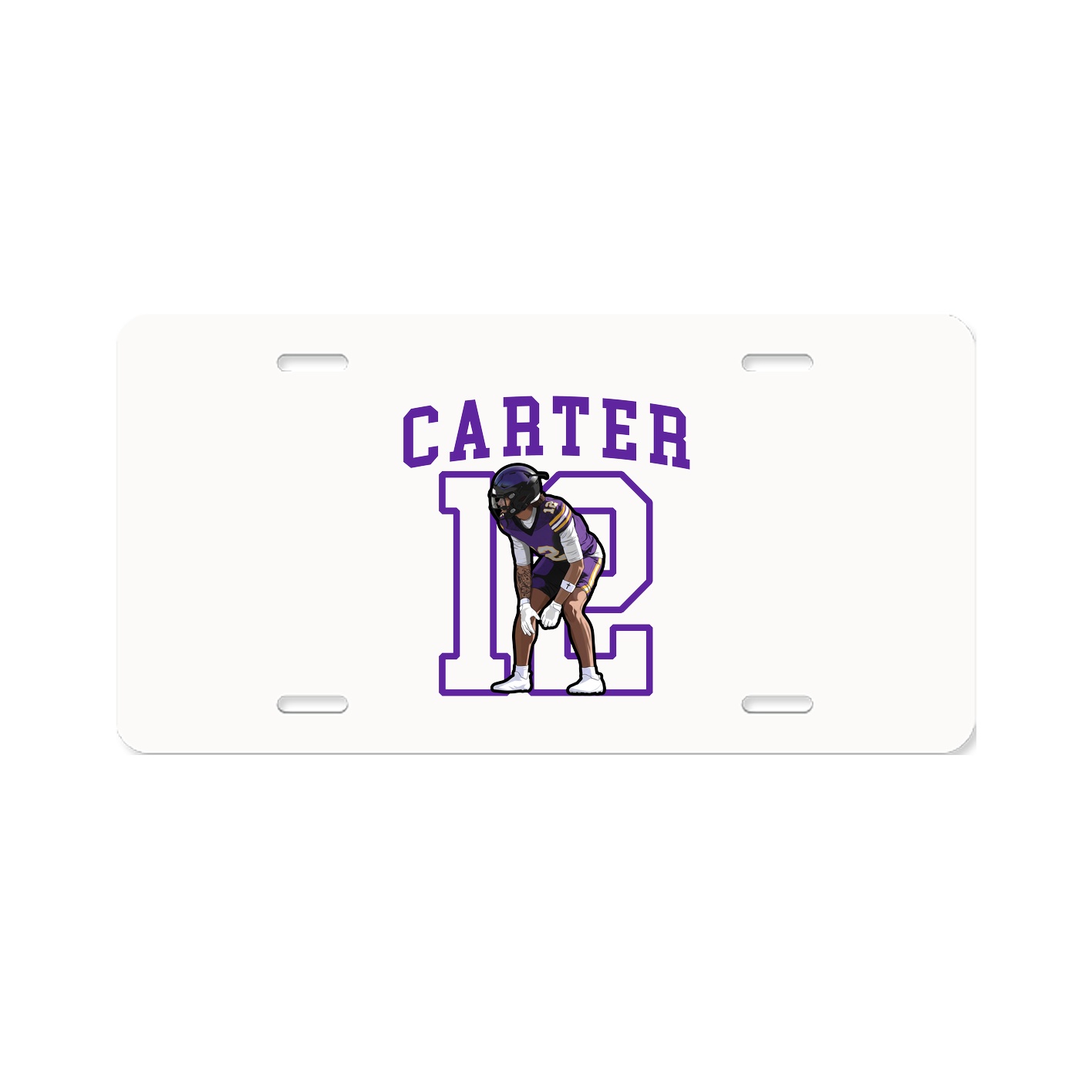 Aluminum License Plate