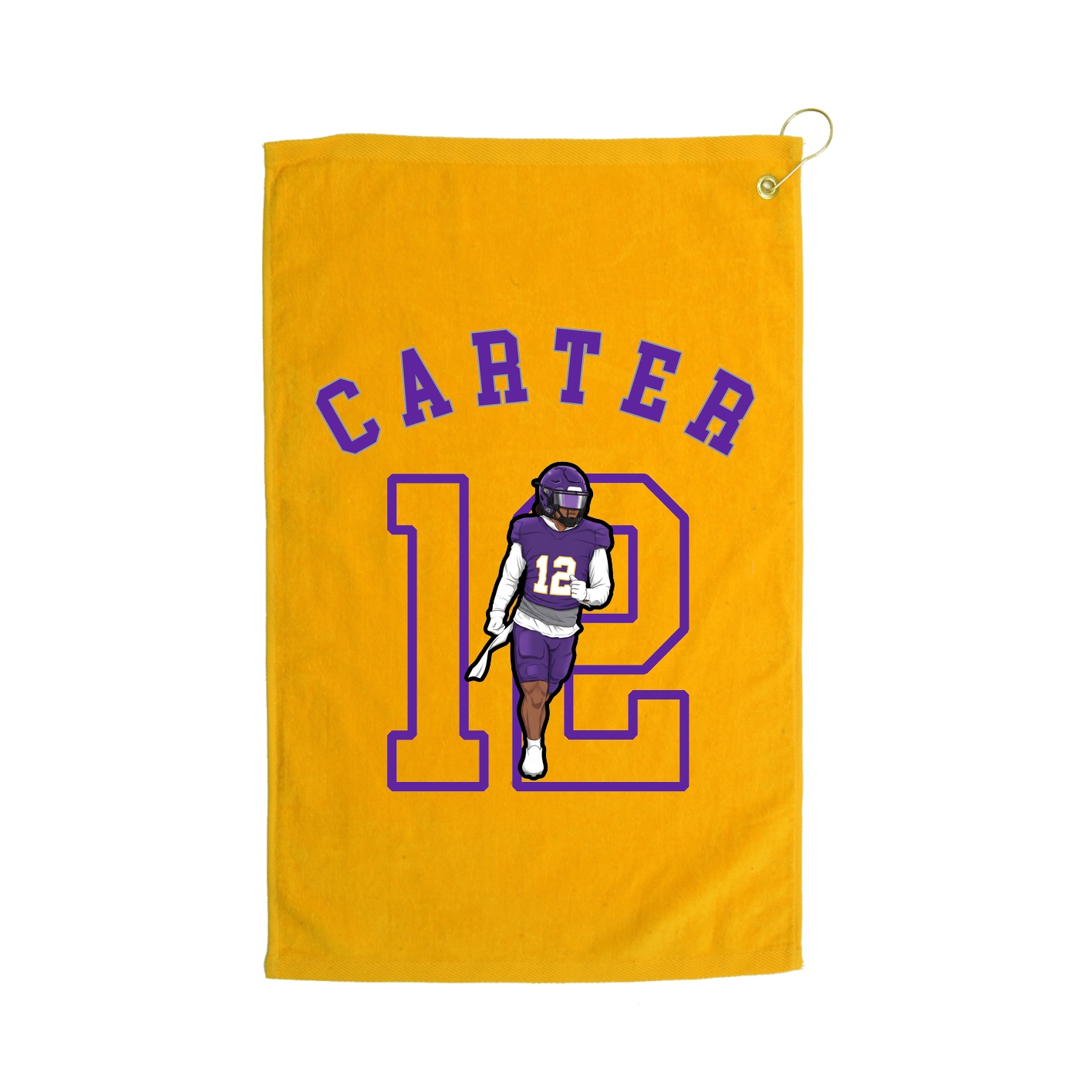 Golf Towel — Shirsey Arch in Gold
