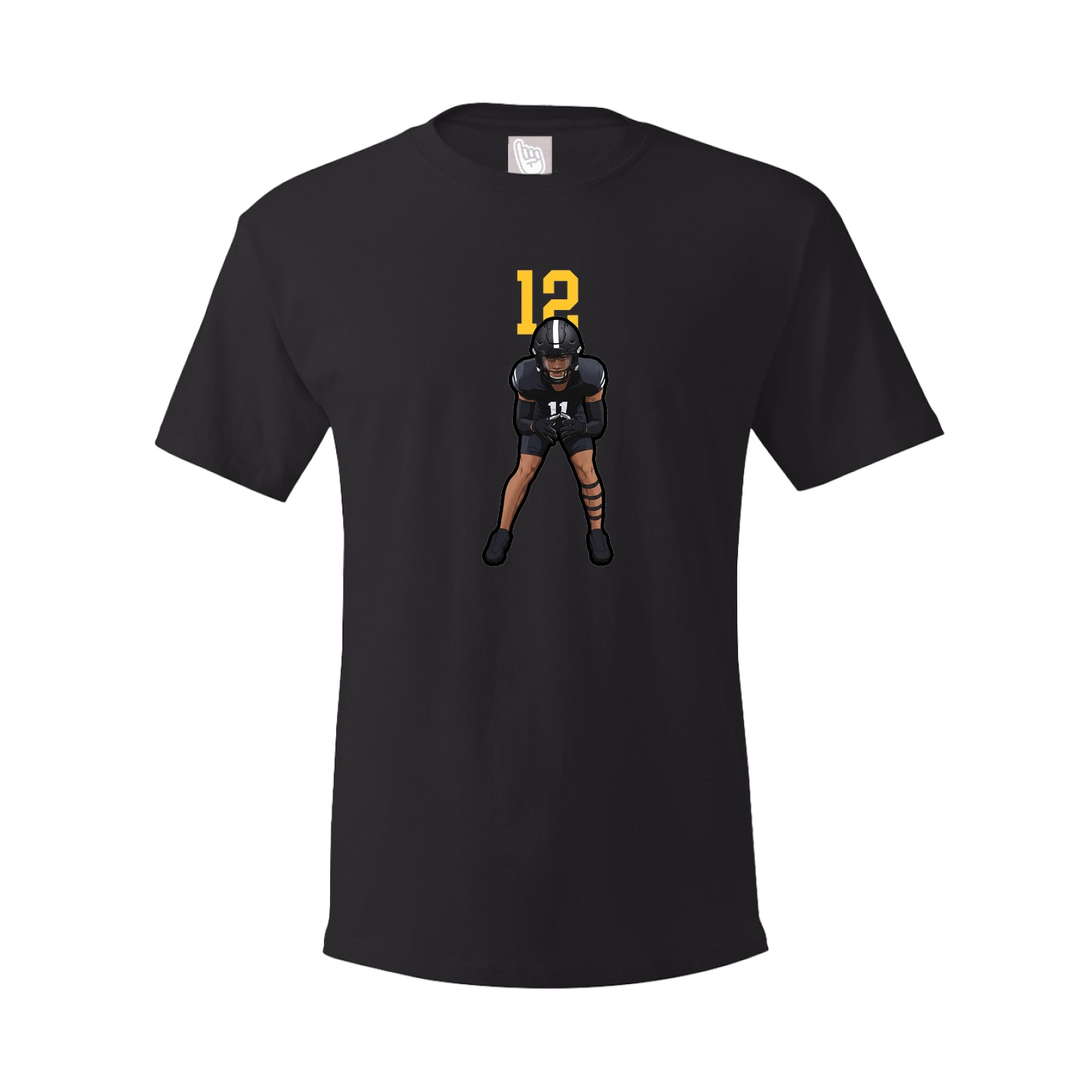 Tee — Number Top in Black