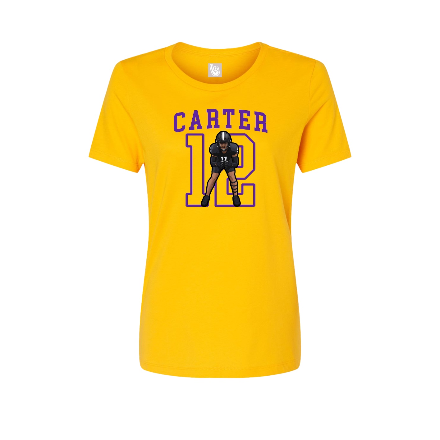 Womens Tee — Shirsey in Gold