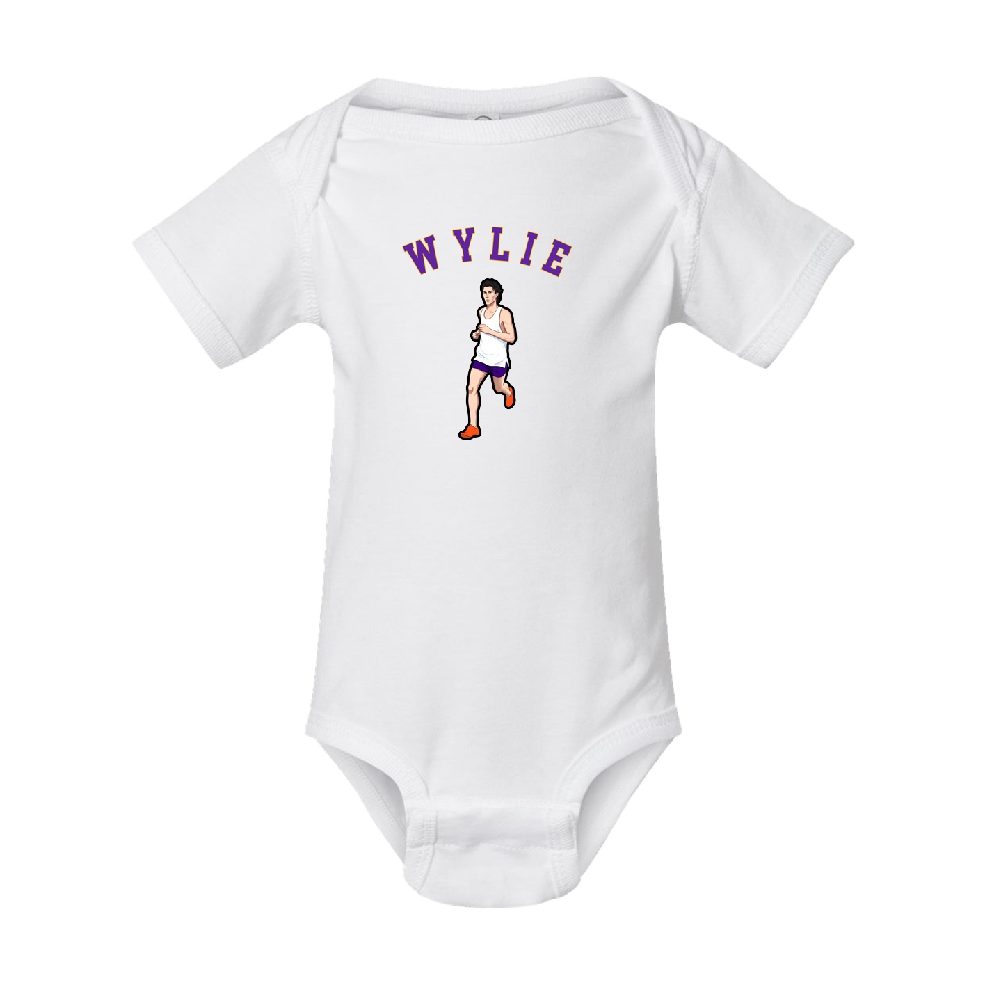 Baby Onesie — Shirsey Arch in White