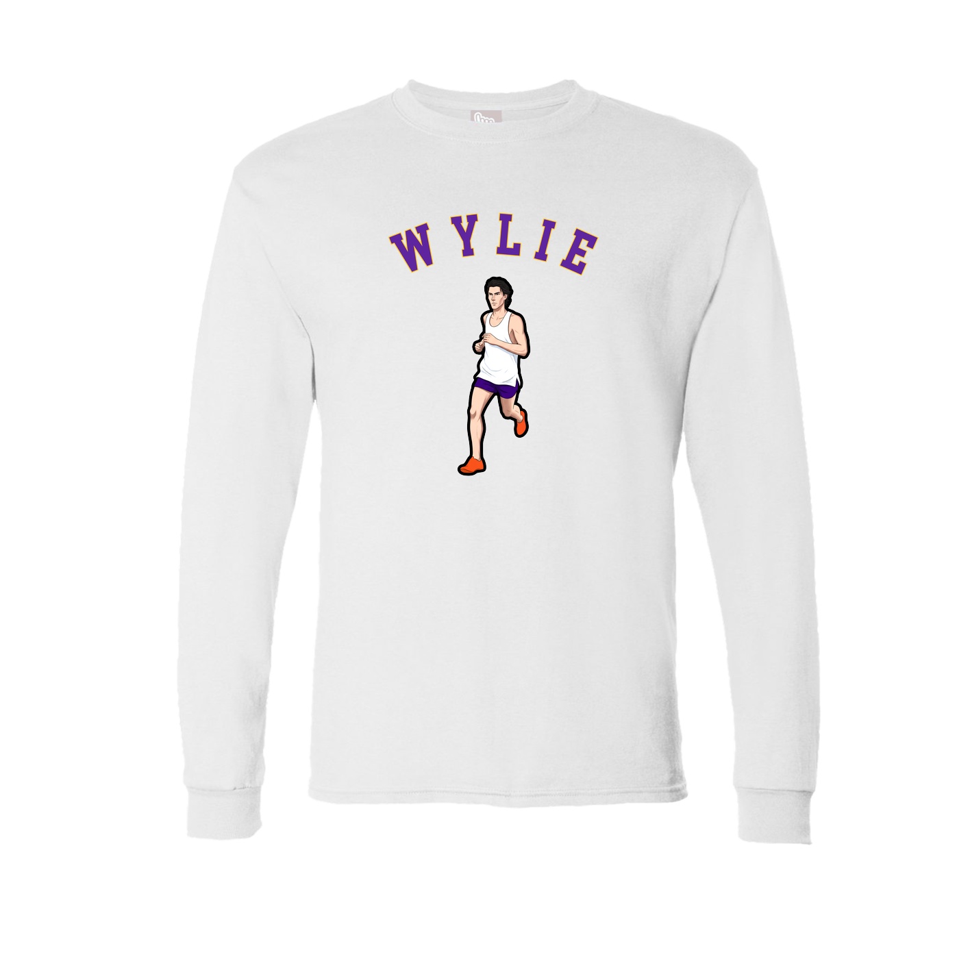 Long Sleeve Tee — Shirsey Arch in White