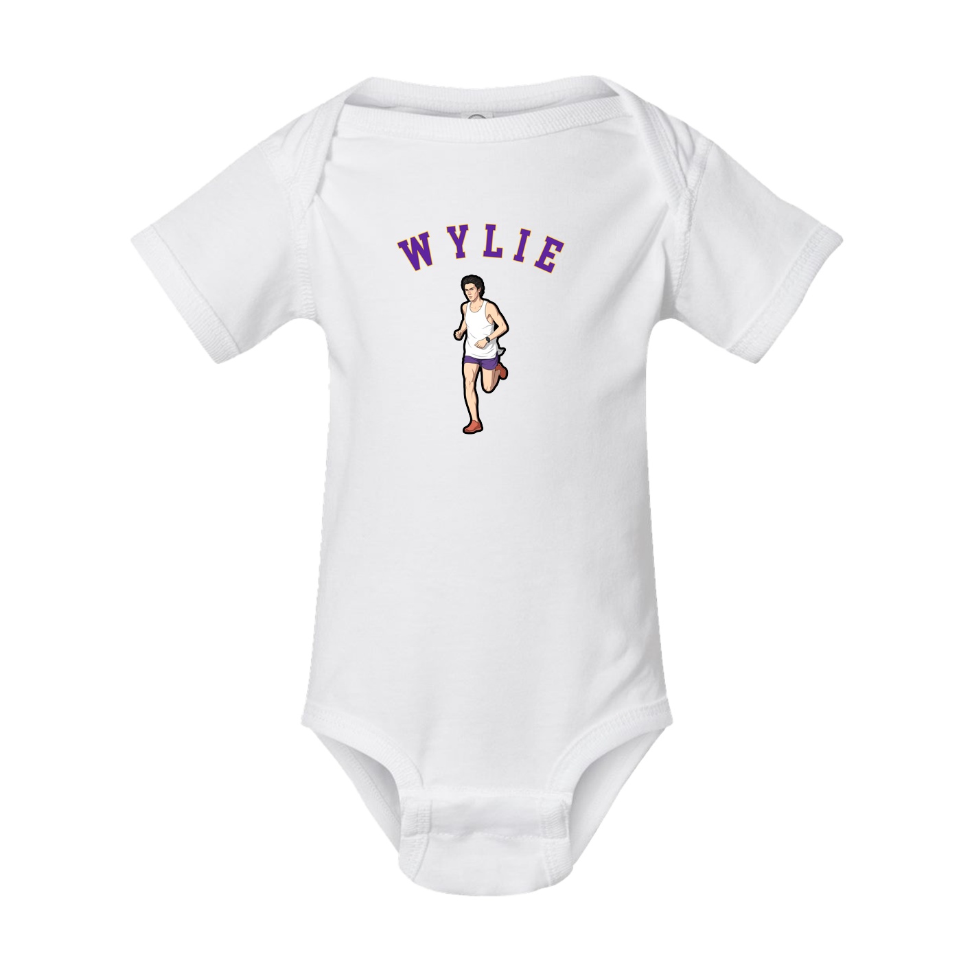 Baby Onesie — Shirsey Arch in White