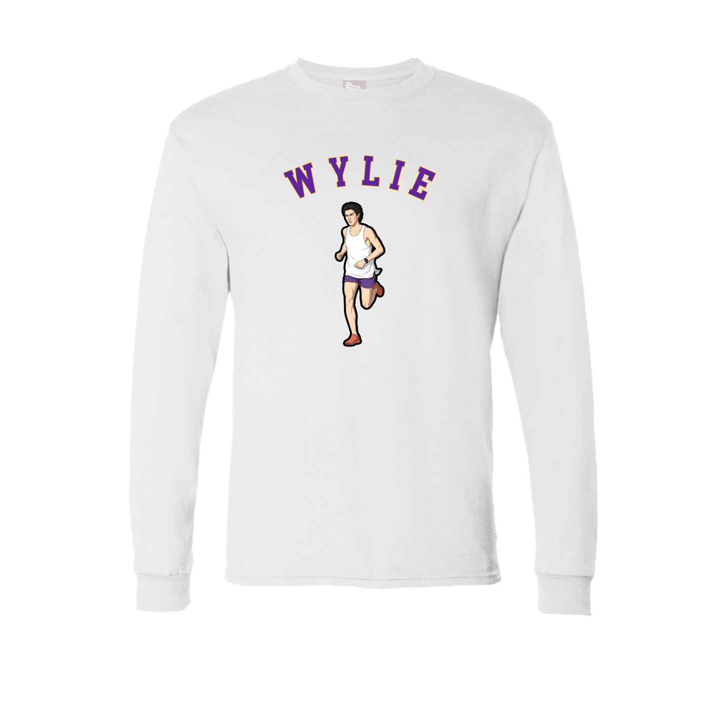 Long Sleeve Tee — Shirsey Arch in White