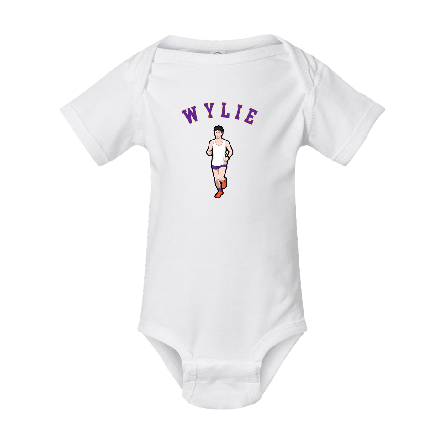 Baby Onesie — Shirsey Arch in White