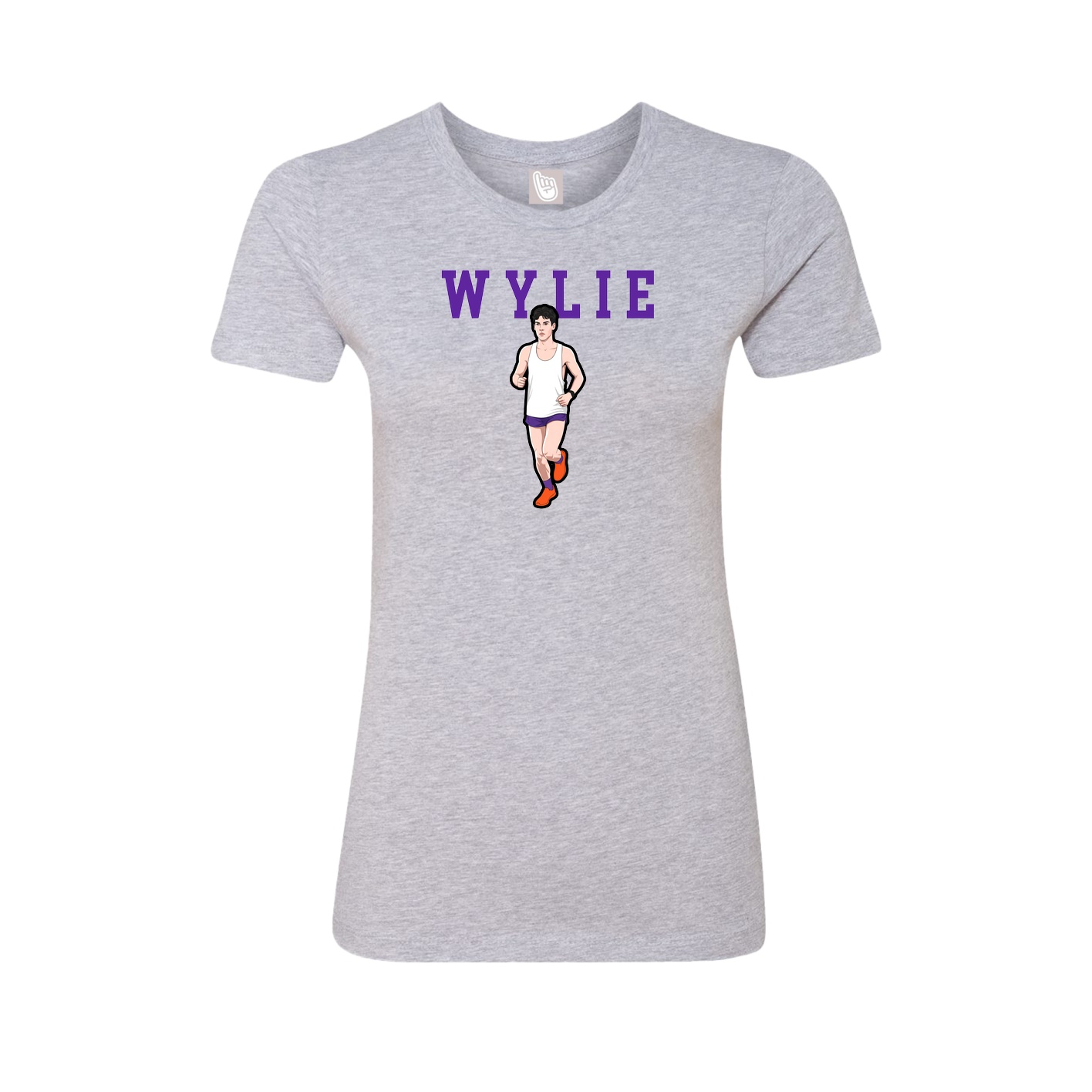Fitted Women's Tee — Shirsey in Grey
