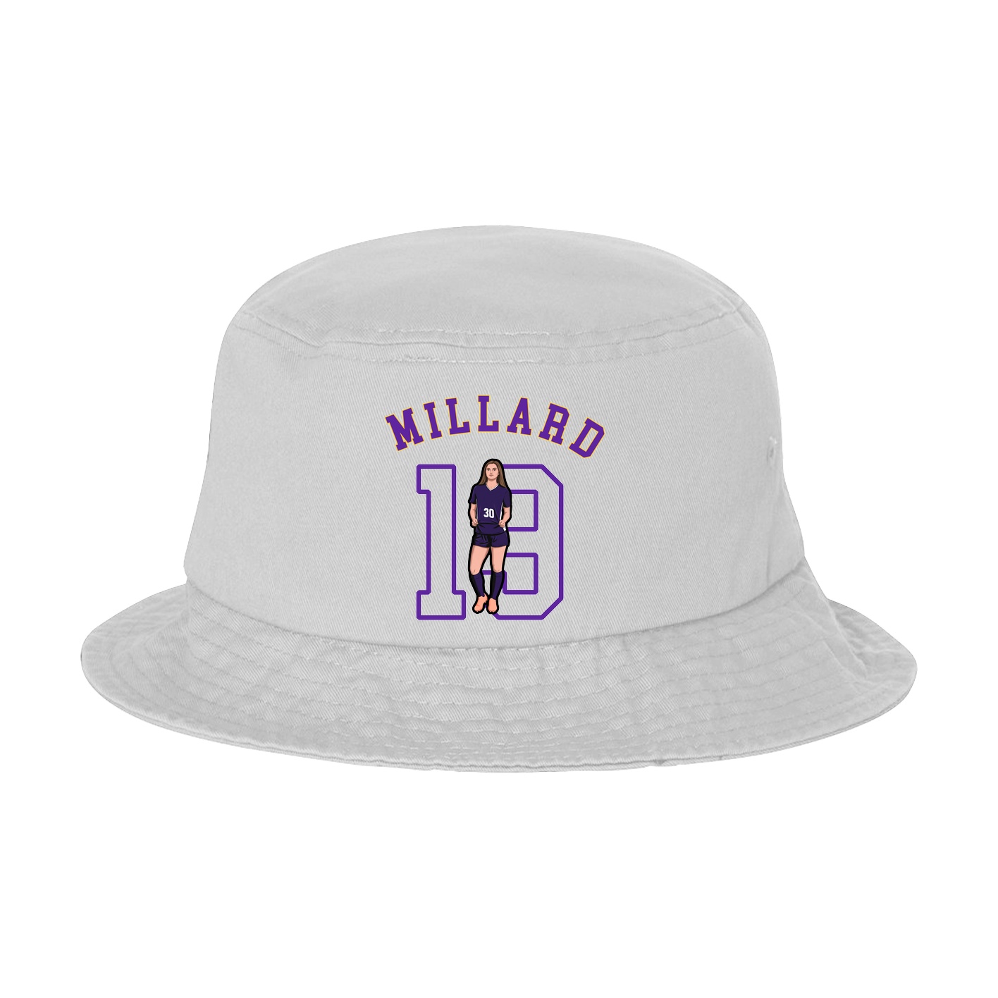 Bucket Cap — Shirsey Arch in White