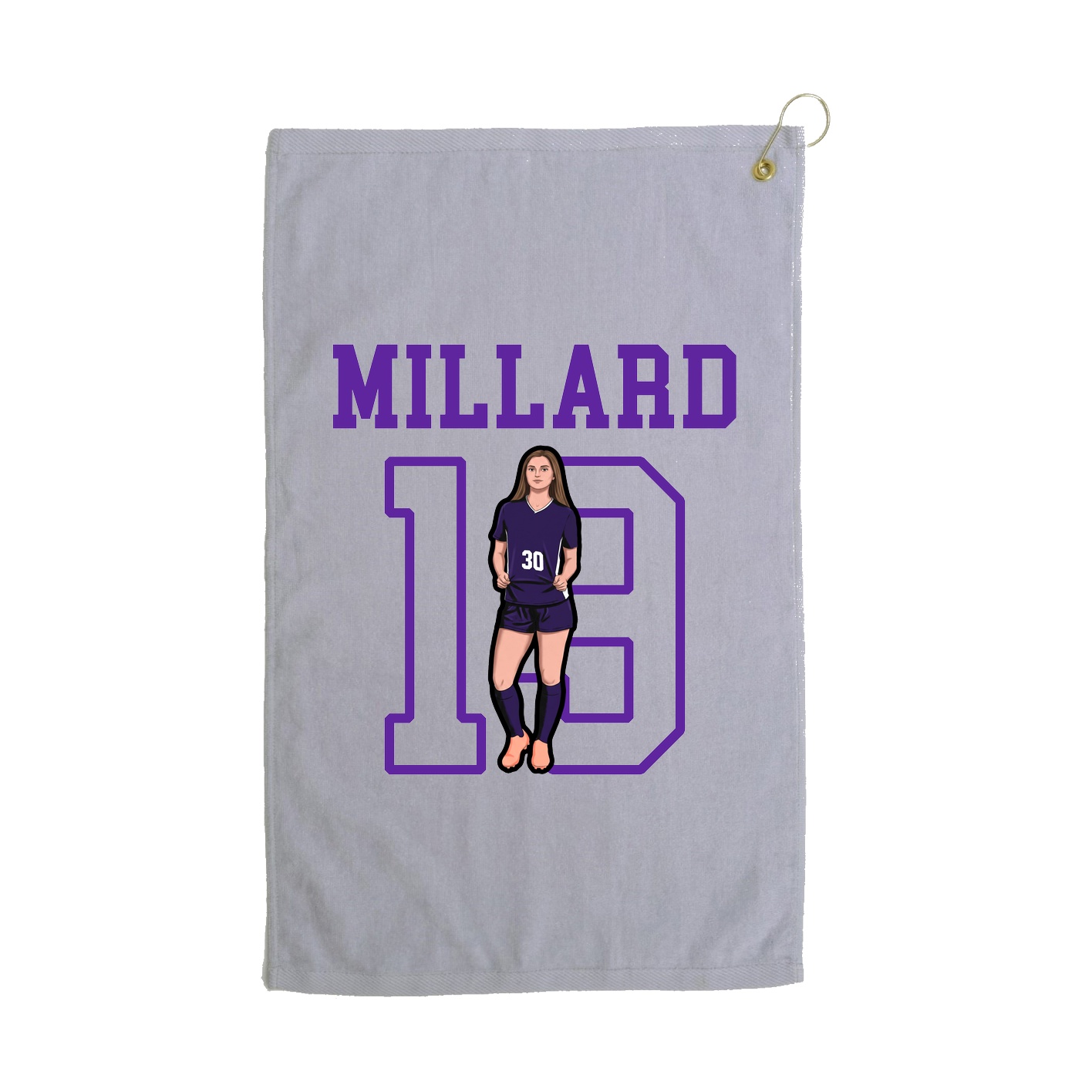 Golf Towel — Shirsey in Grey