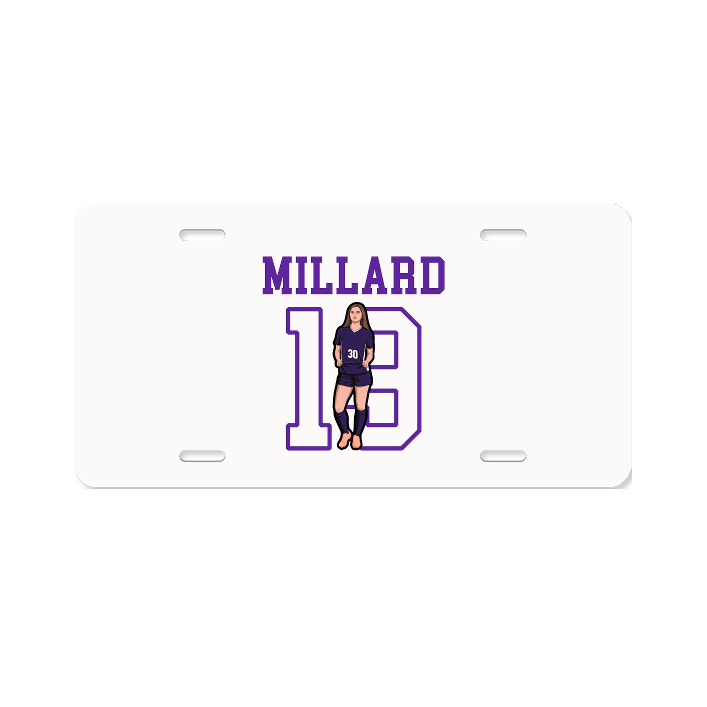 License Plate — Shirsey in Classic