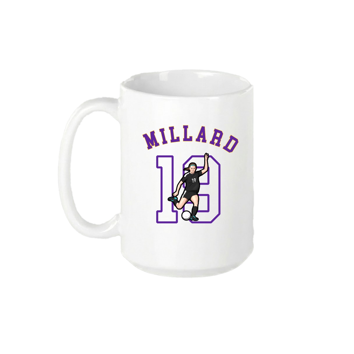 15oz Coffee Mug — Shirsey Arch in White