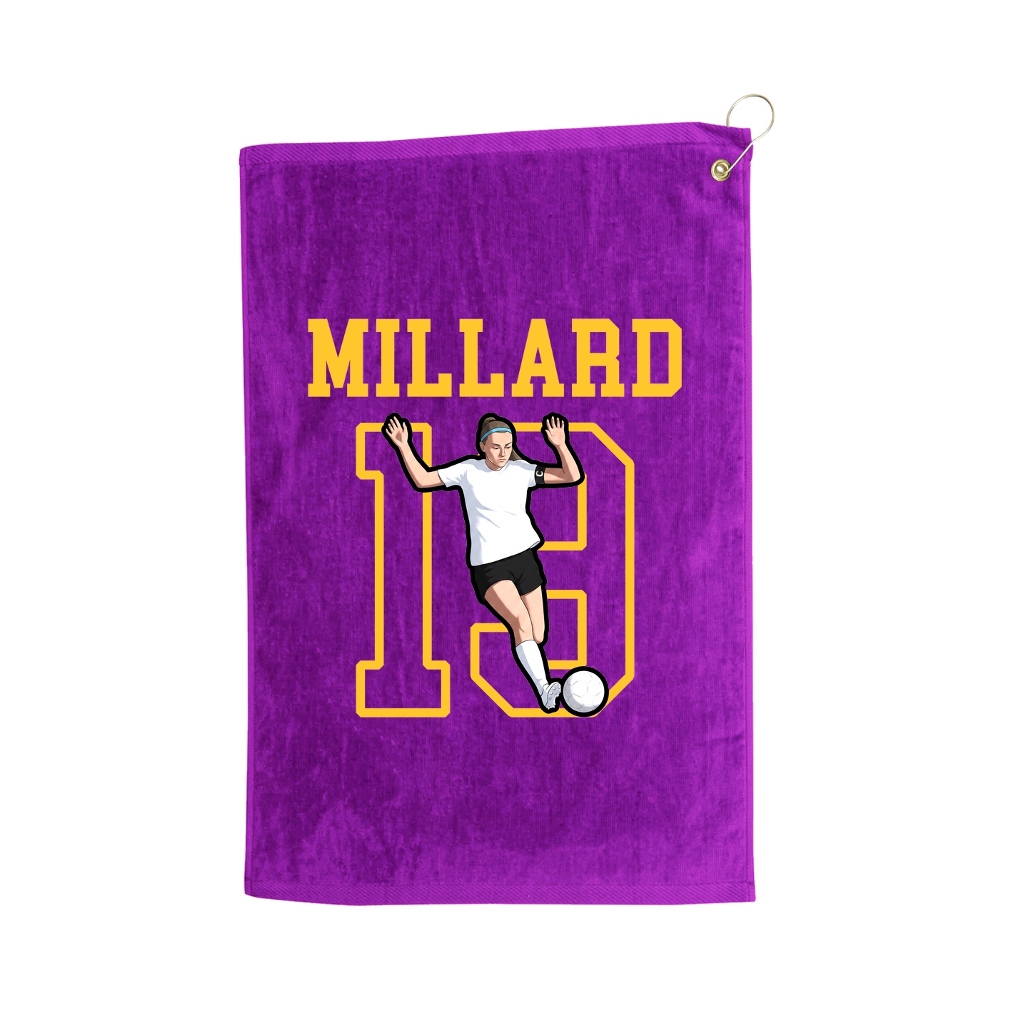 Golf Towel — Shirsey in Purple