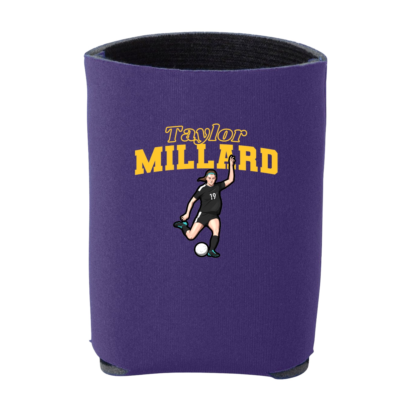 Can Holder — Name Arch in Purple