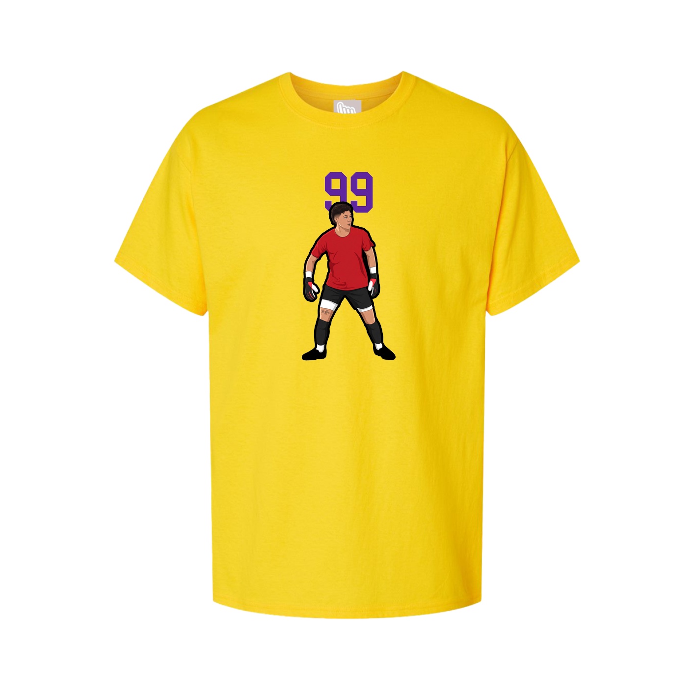Tee — Number Top in Gold