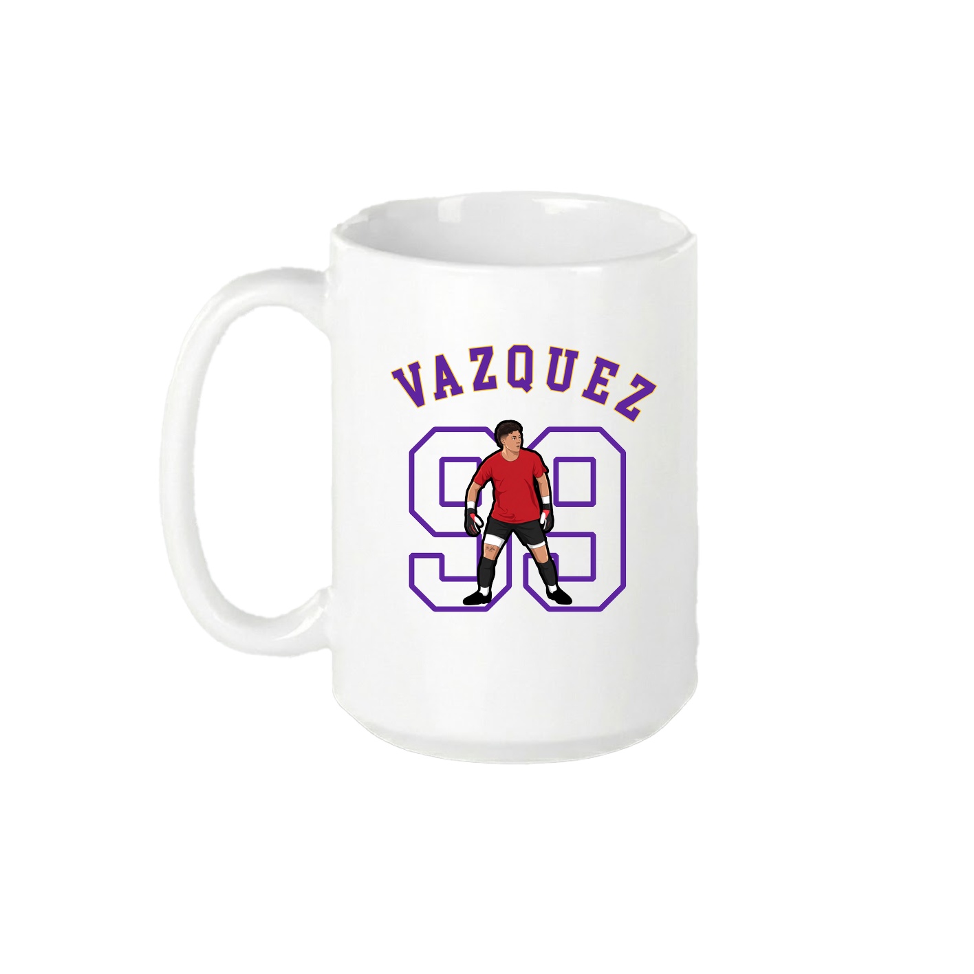 15oz Coffee Mug — Shirsey Arch in White