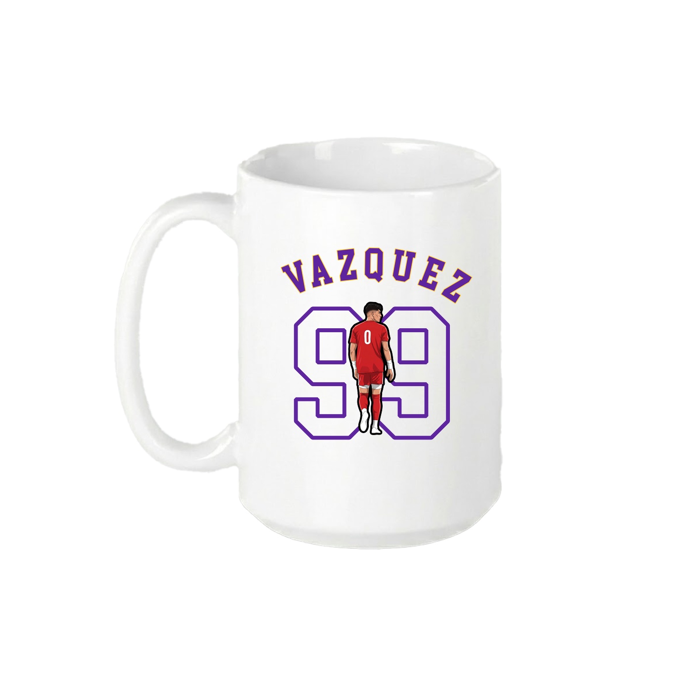 15oz Coffee Mug — Shirsey Arch in White