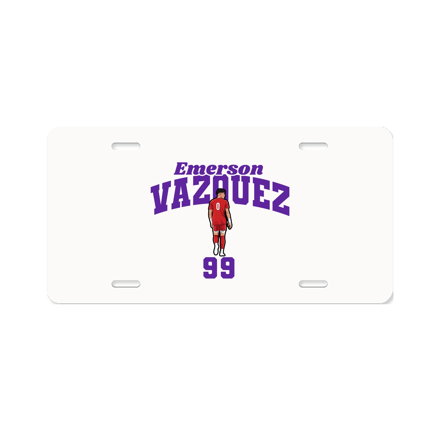 License Plate — Signature Arch in Classic