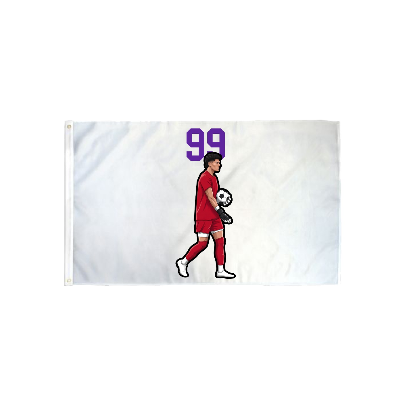 3x5 Flag — Number Top in Classic