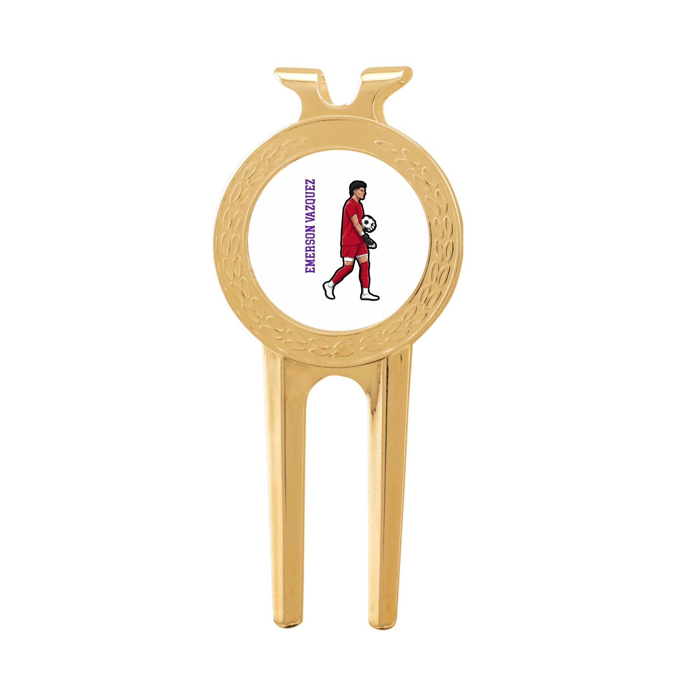 Divot Tool with Ball Marker — Name Vertical in Classic