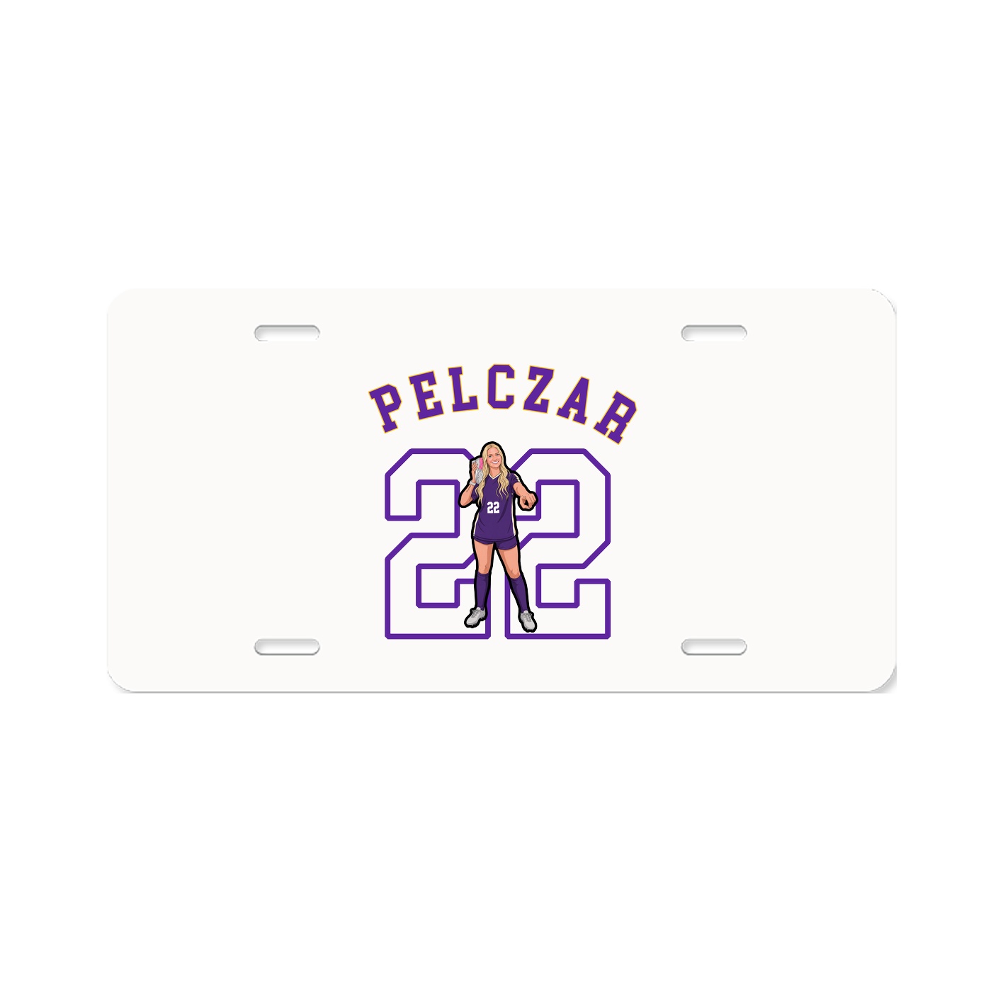 License Plate — Shirsey Arch in Classic