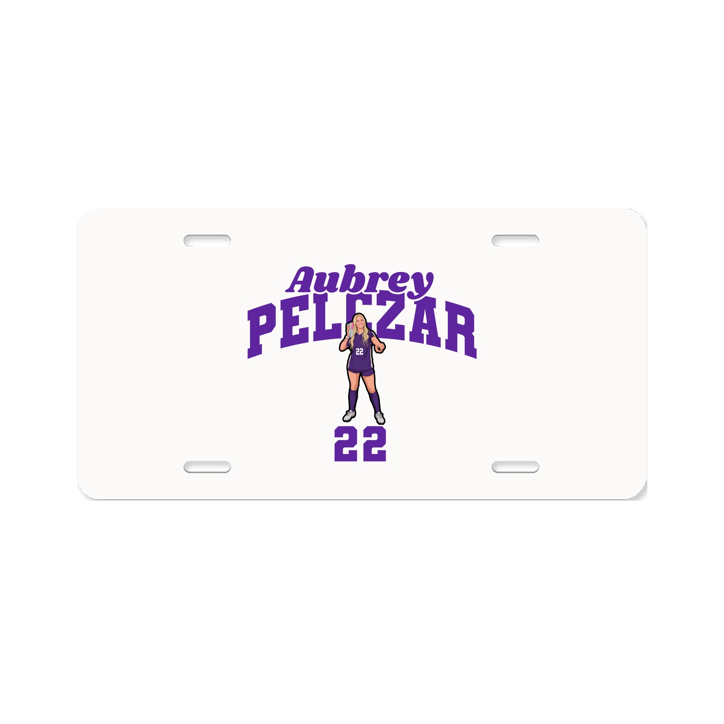 License Plate — Signature Arch in Classic