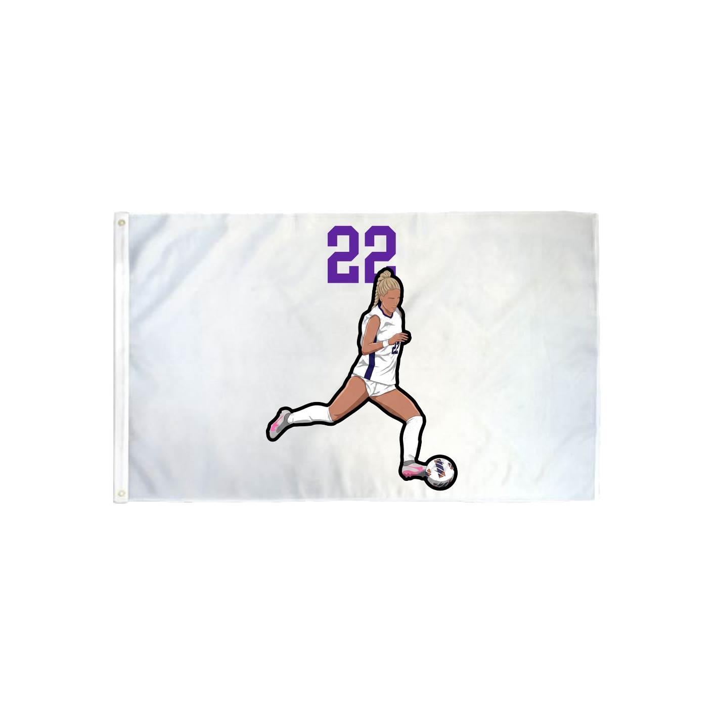 3x5 Flag — Number Top in Classic