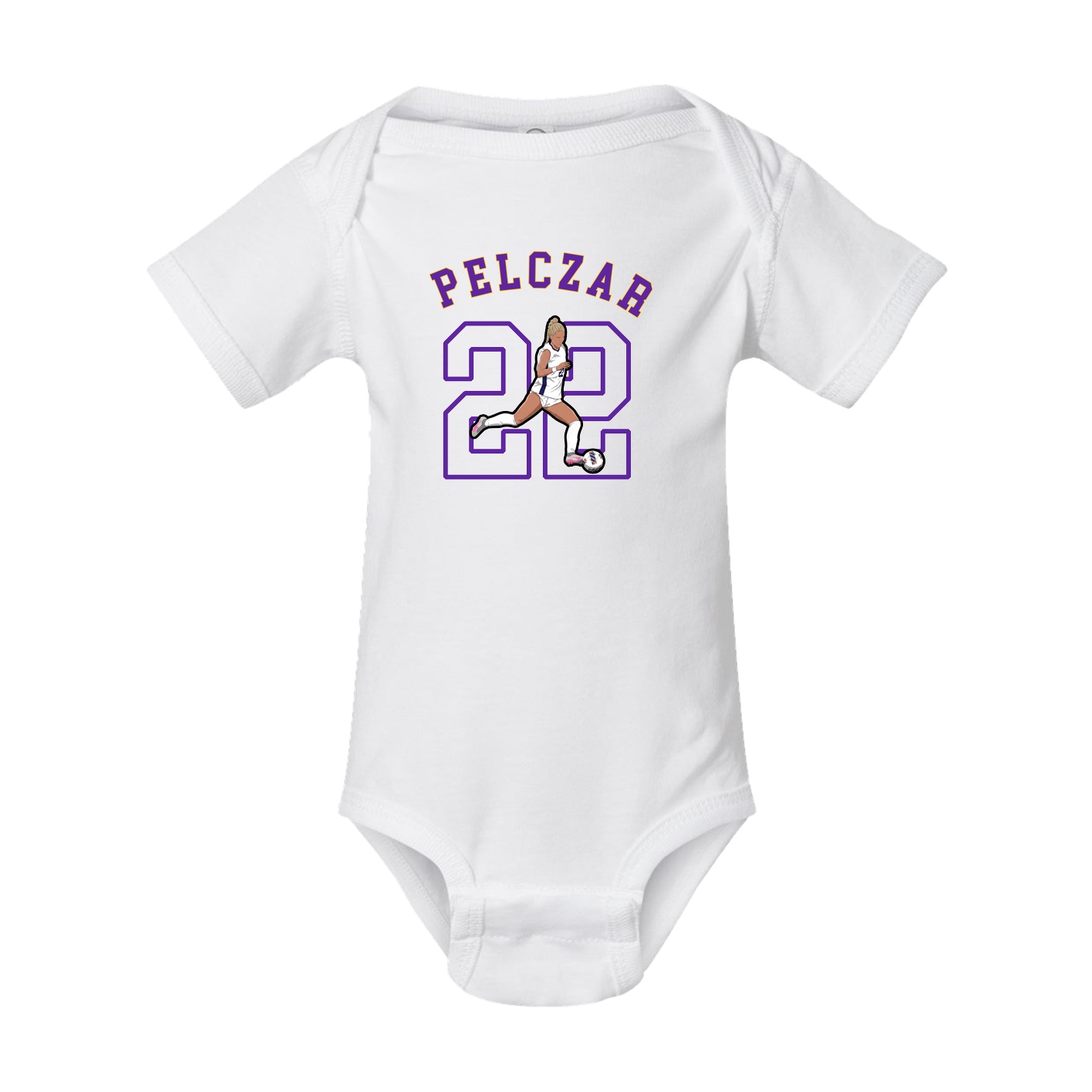 Baby Onesie — Shirsey Arch in White