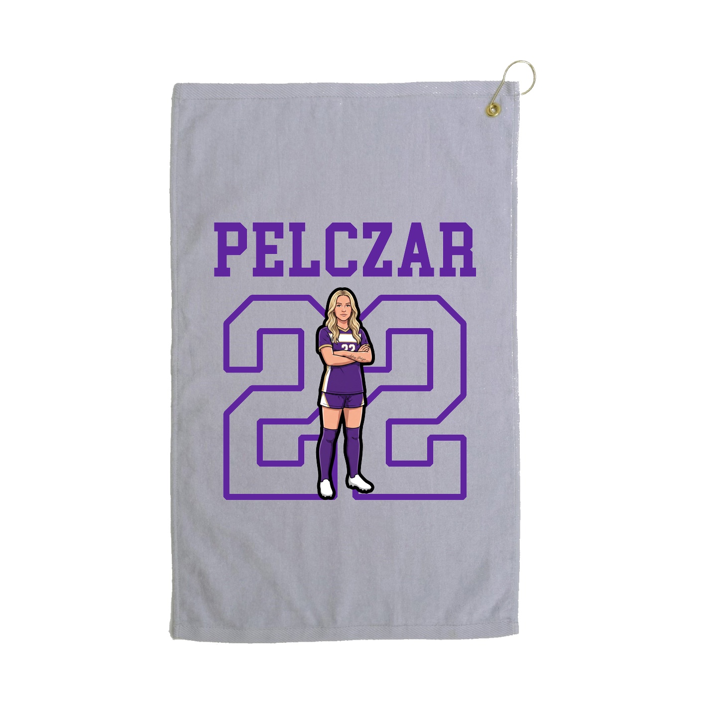 Golf Towel — Shirsey in Grey