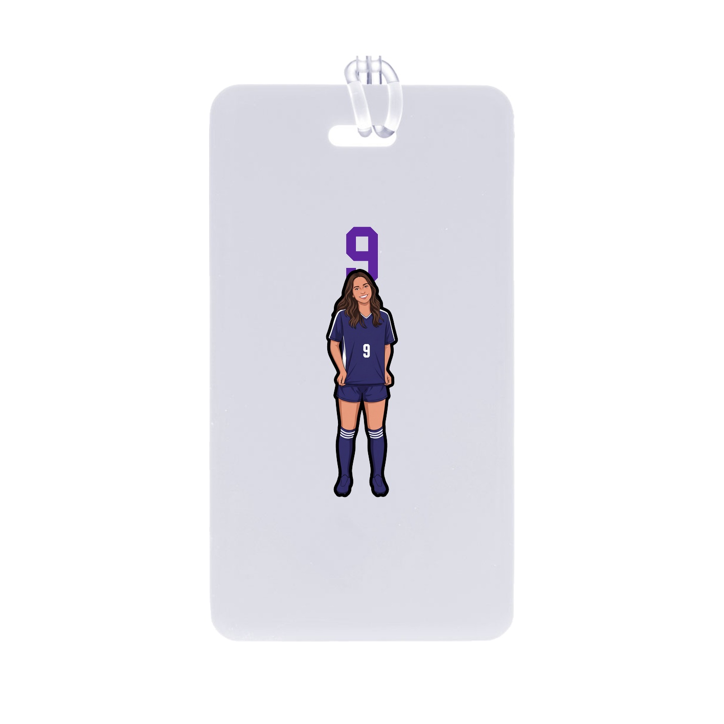 Bag Tag — Number Top in Classic