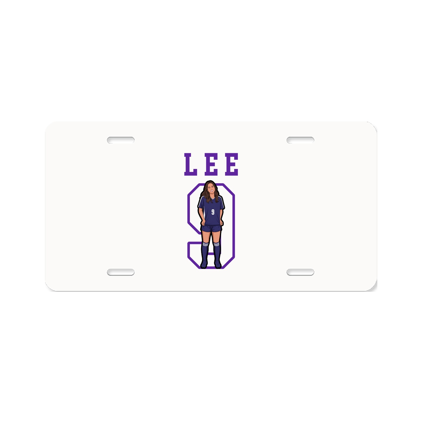 License Plate — Shirsey in Classic