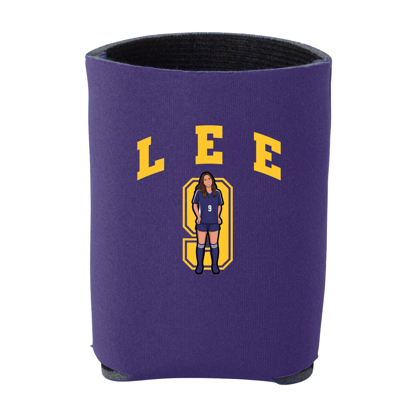 Can Holder — Number in Purple