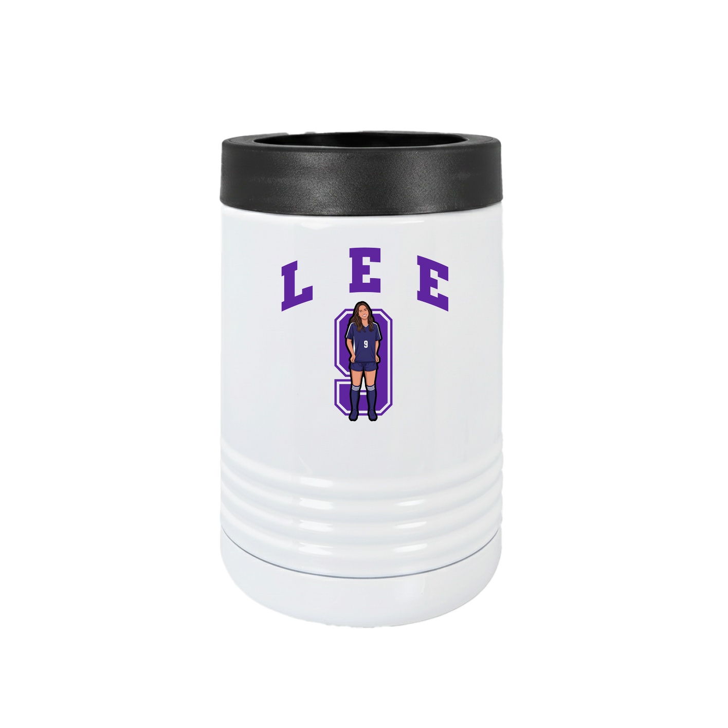 Beverage Holder — Number in White