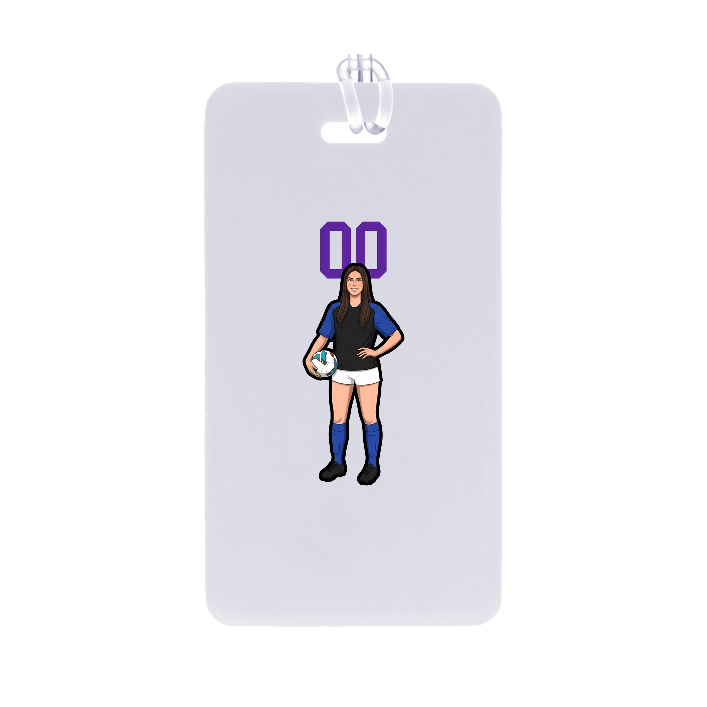 Bag Tag — Number Top in Classic