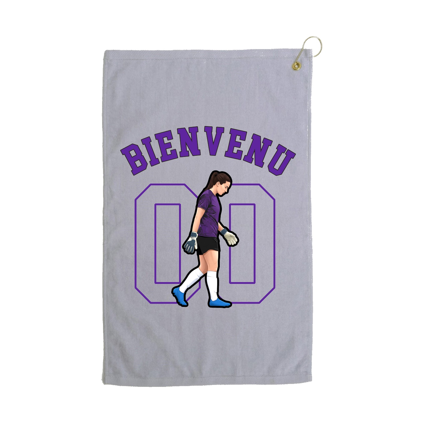 Golf Towel — Shirsey Arch in Grey