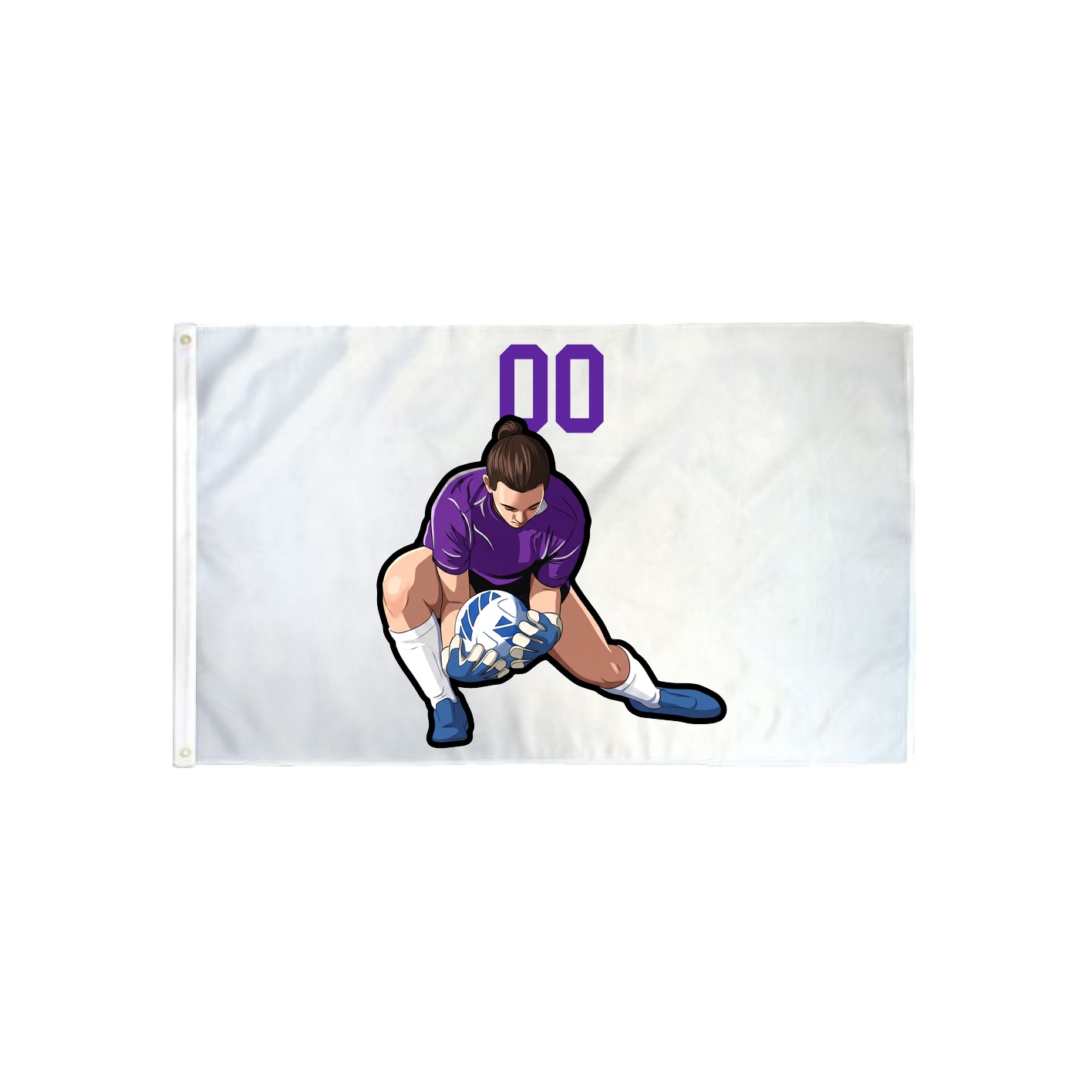 3x5 Flag — Number Top in Classic