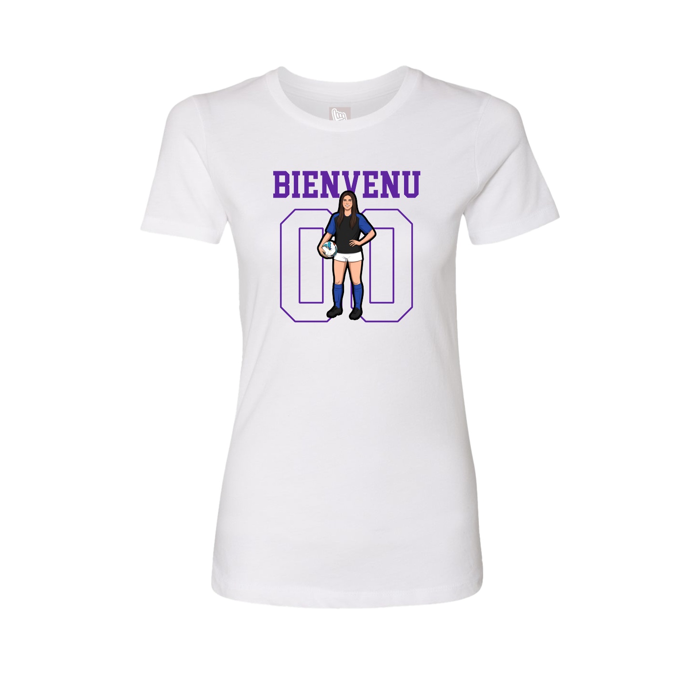 Fitted Women's Tee — Shirsey in White