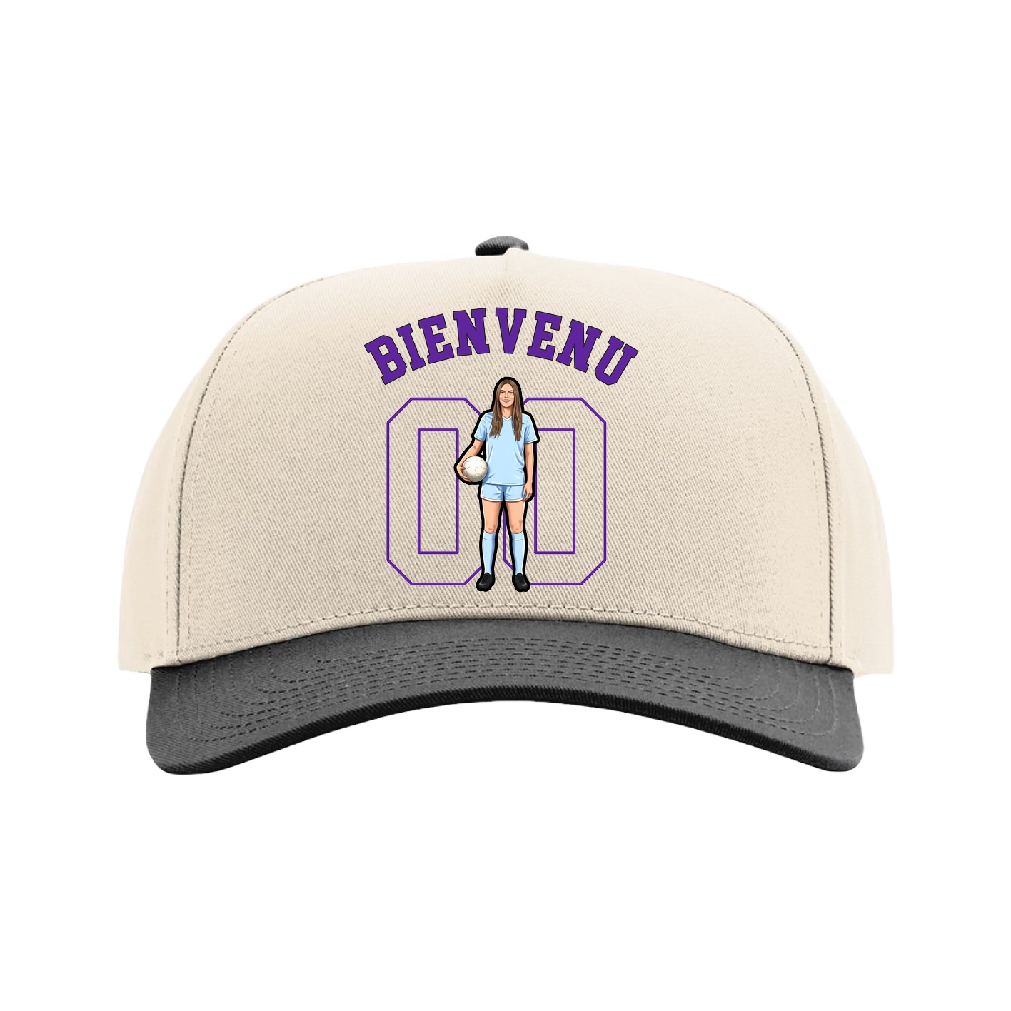 Full Fabric Five-Panel Champ Cap