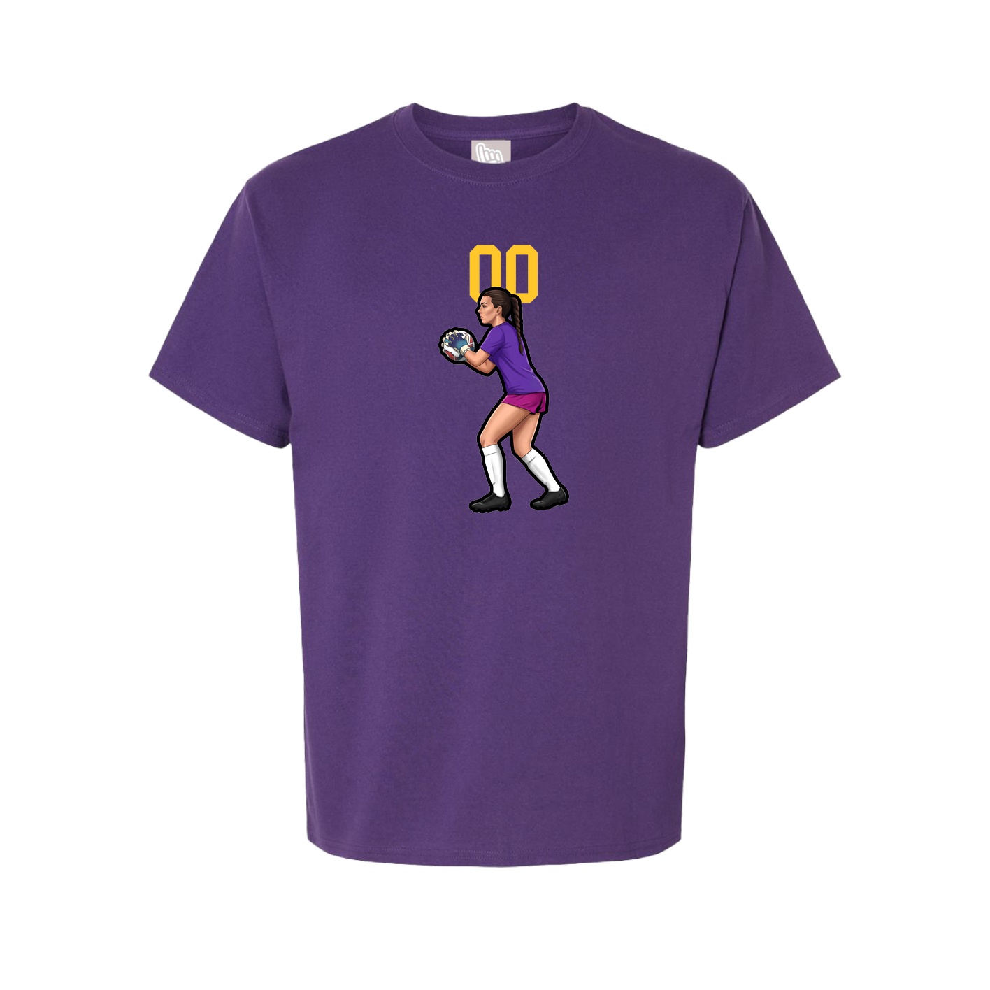 Tee — Number Top in Purple