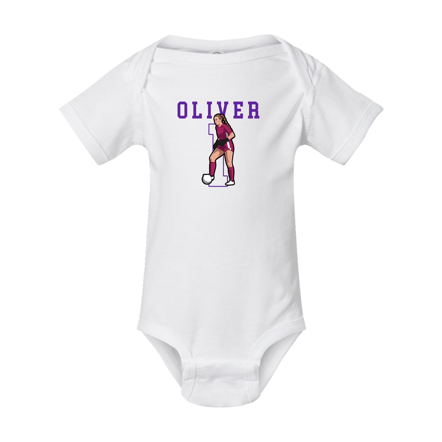 Baby Onesie — Shirsey in White