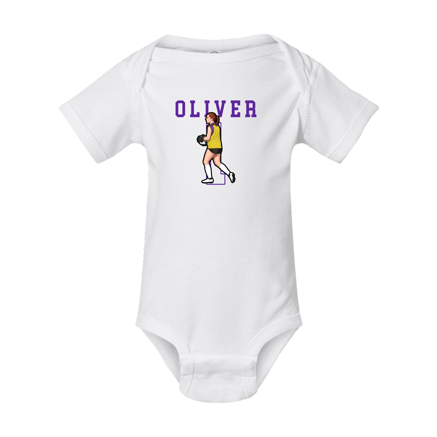 Baby Onesie — Shirsey in White