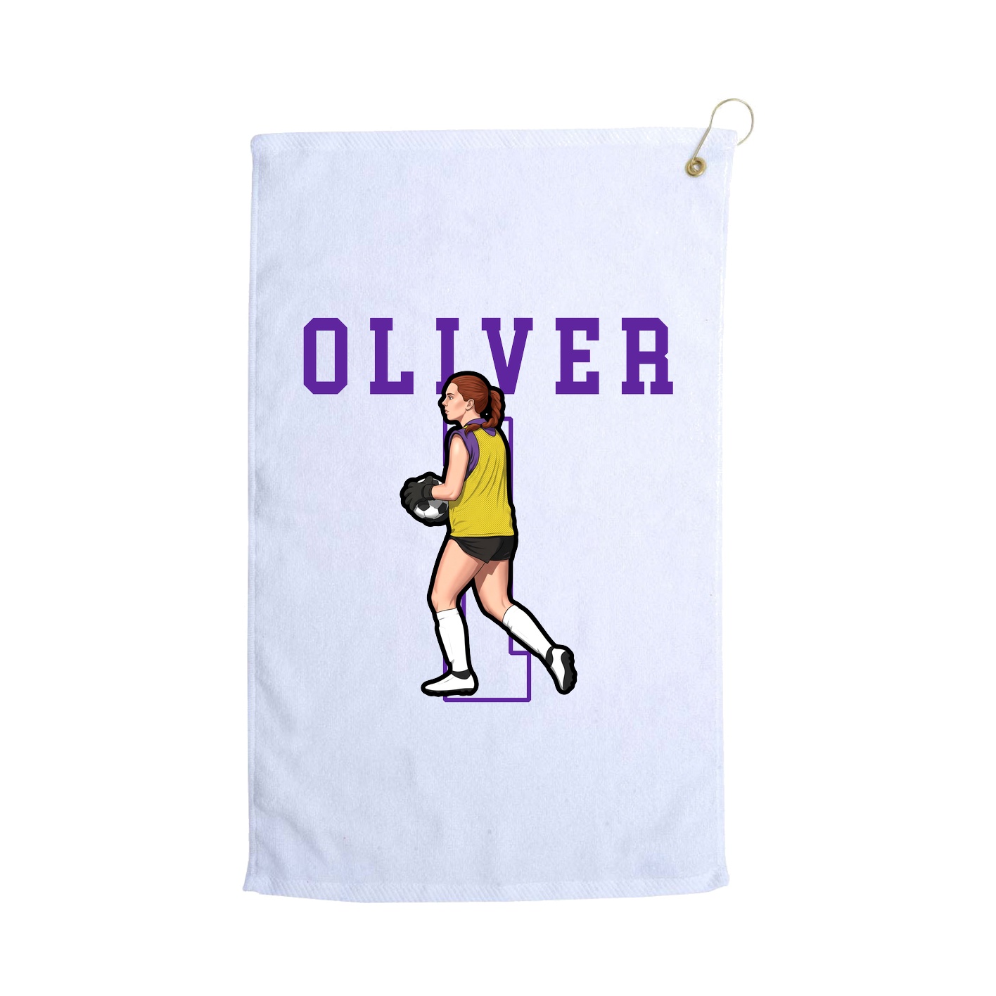 Golf Towel — Shirsey in White