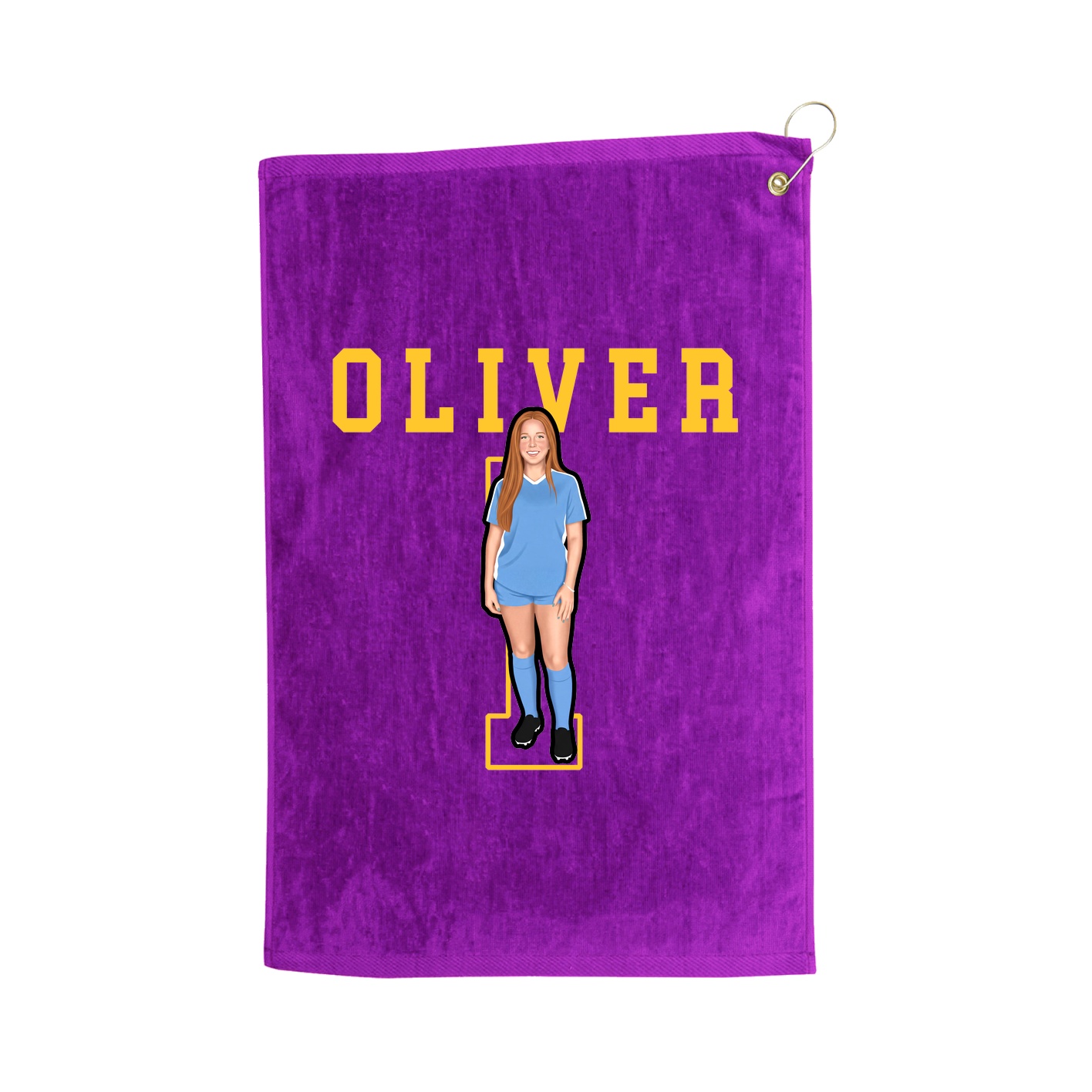 Golf Towel — Shirsey in Purple