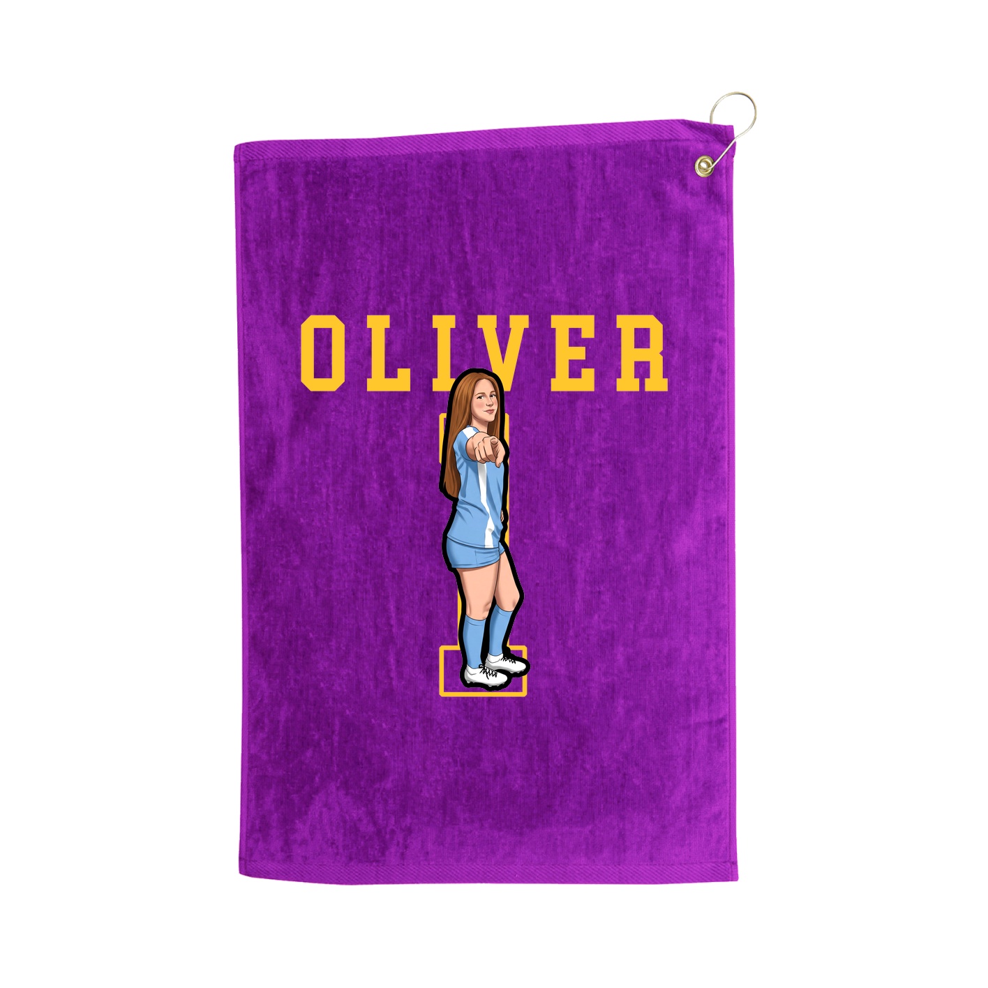Golf Towel — Shirsey in Purple