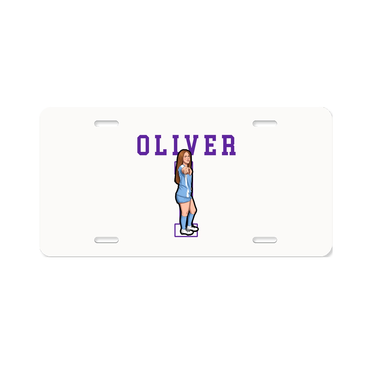 License Plate — Shirsey in Classic