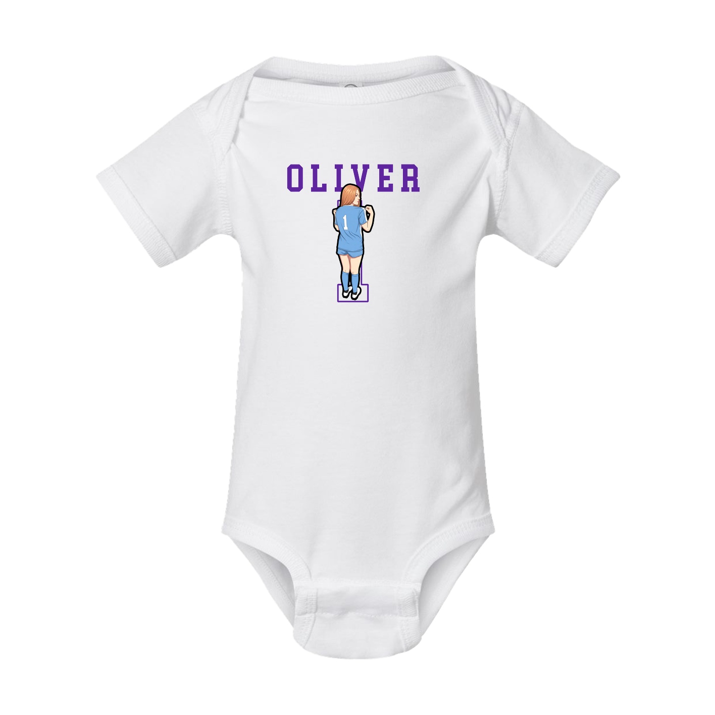 Baby Onesie — Shirsey in White