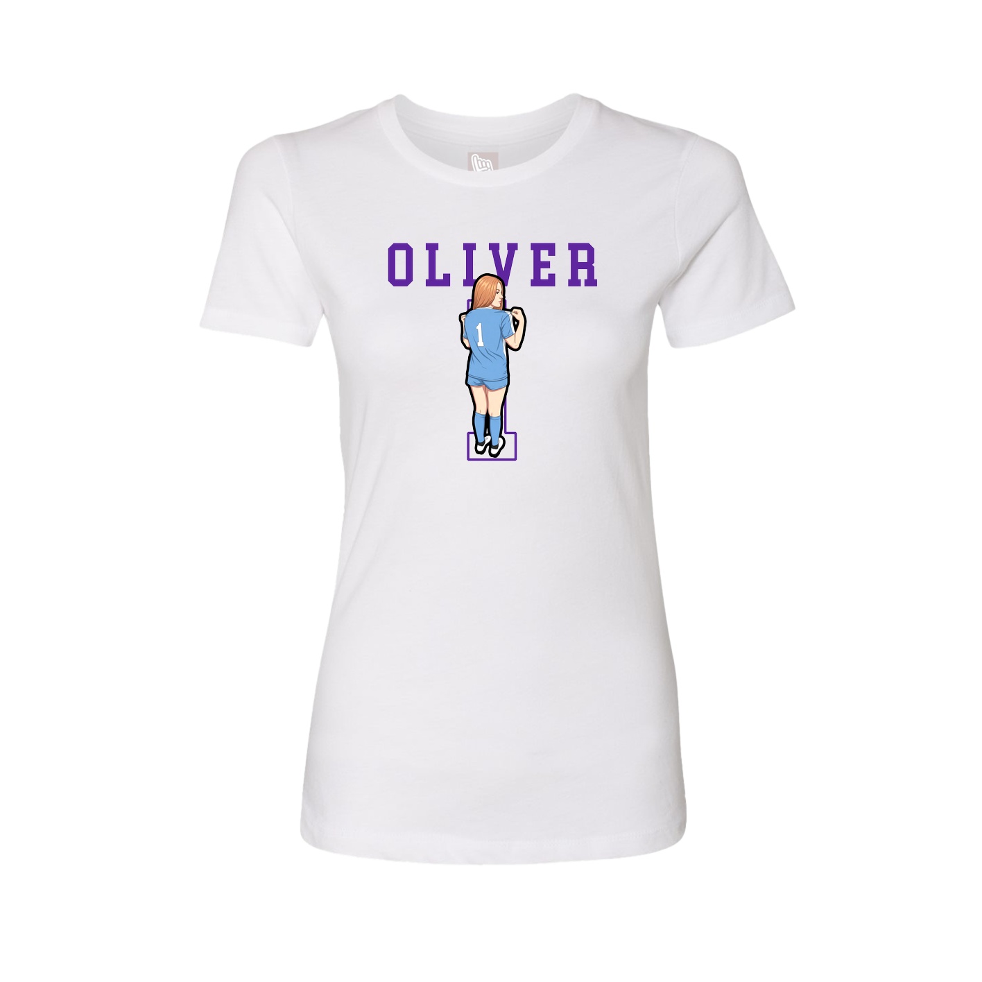 Fitted Women's Tee — Shirsey in White