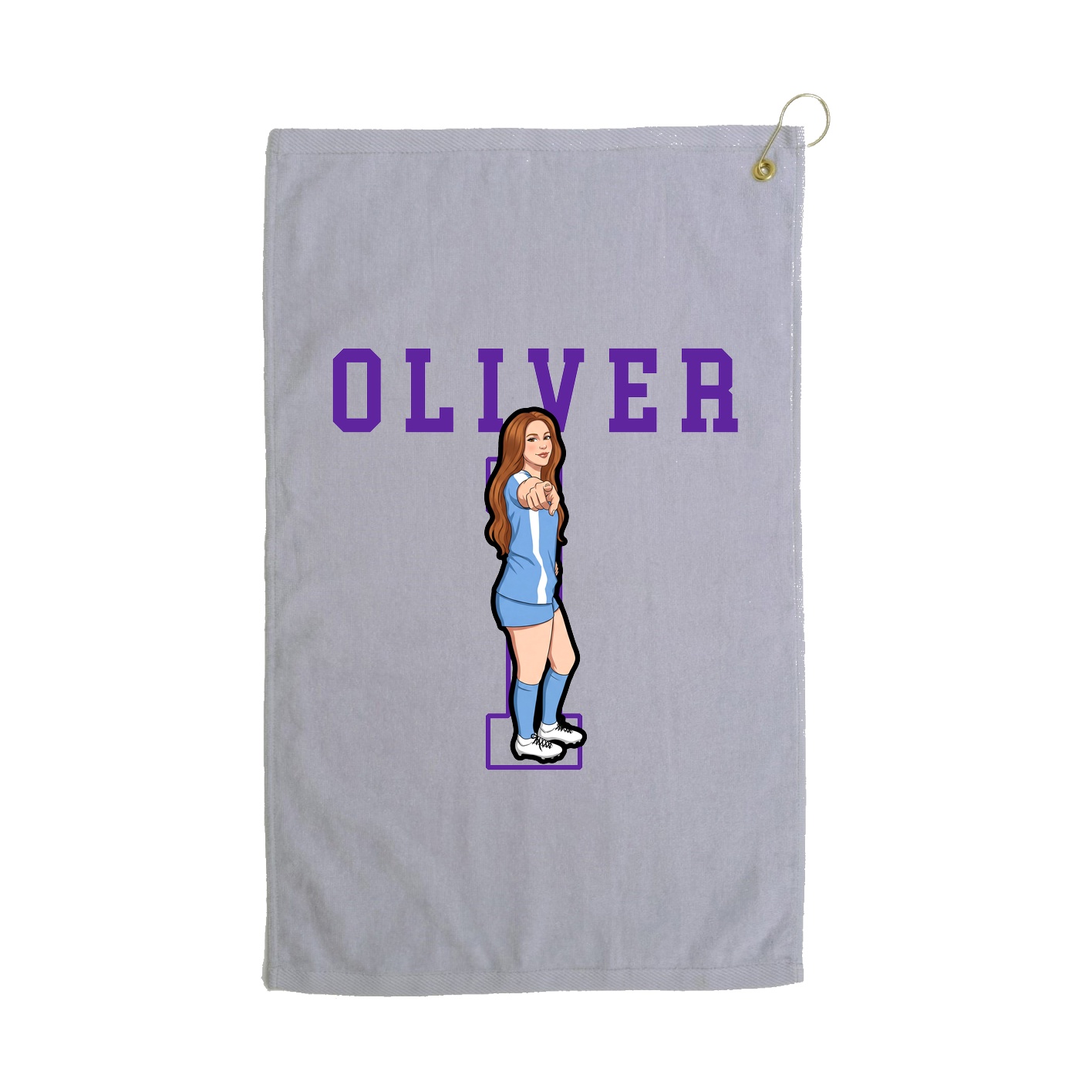 Golf Towel — Shirsey in Grey