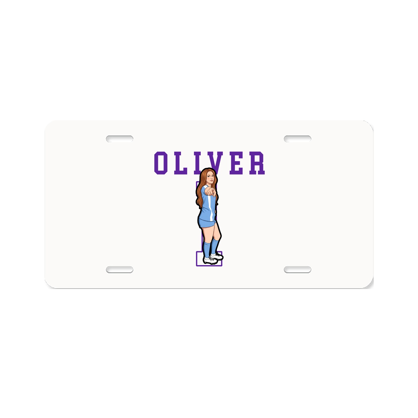 License Plate — Shirsey in Classic
