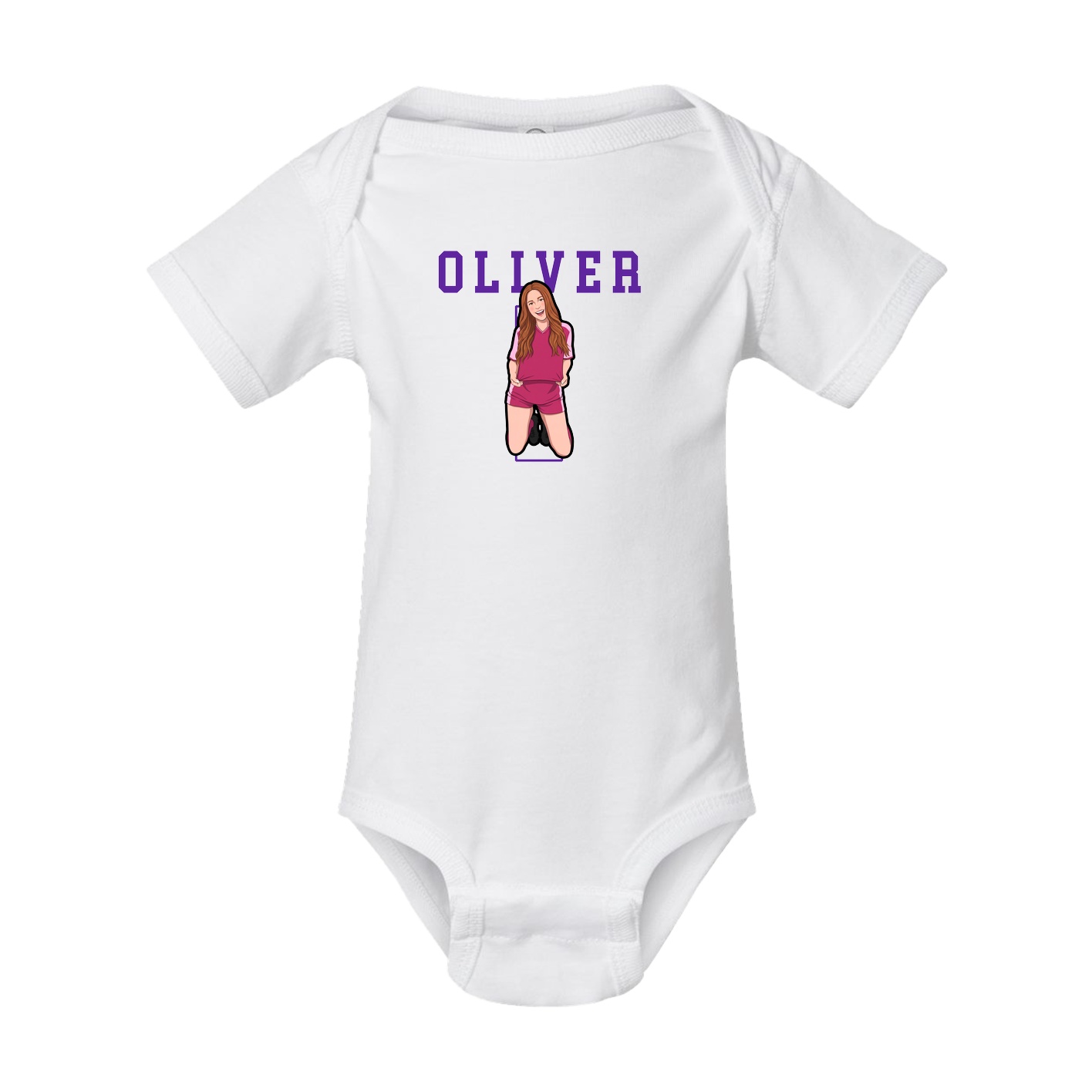 Baby Onesie — Shirsey in White